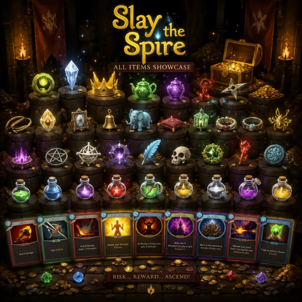 Slay the Spire All Game Items guide screenshot