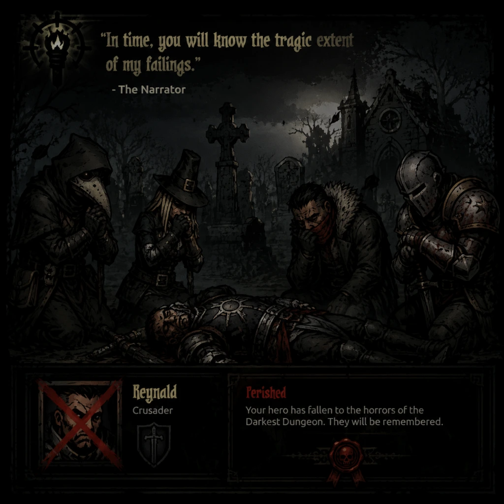 Darkest Dungeon Important Notes guide screenshot
