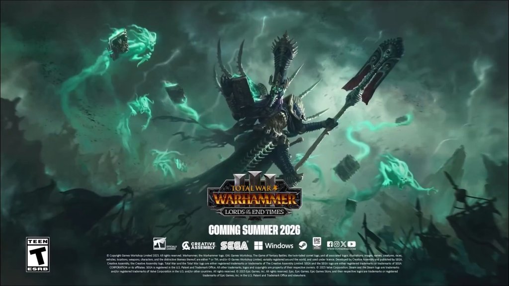 Total War: Warhammer III game poster and cover art