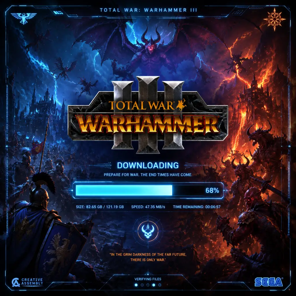 Total War: Warhammer III Download & Installation guide screenshot