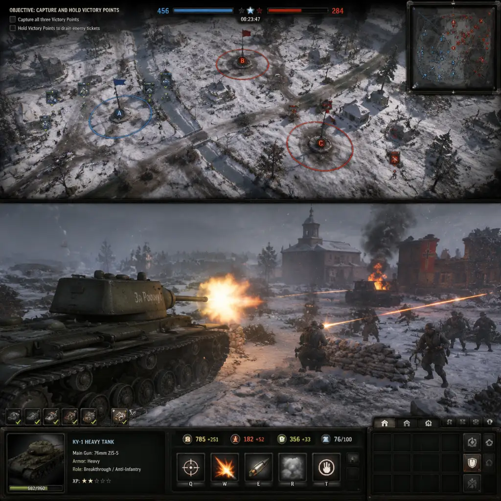 Company of Heroes 2 Core Gameplay guide screenshot