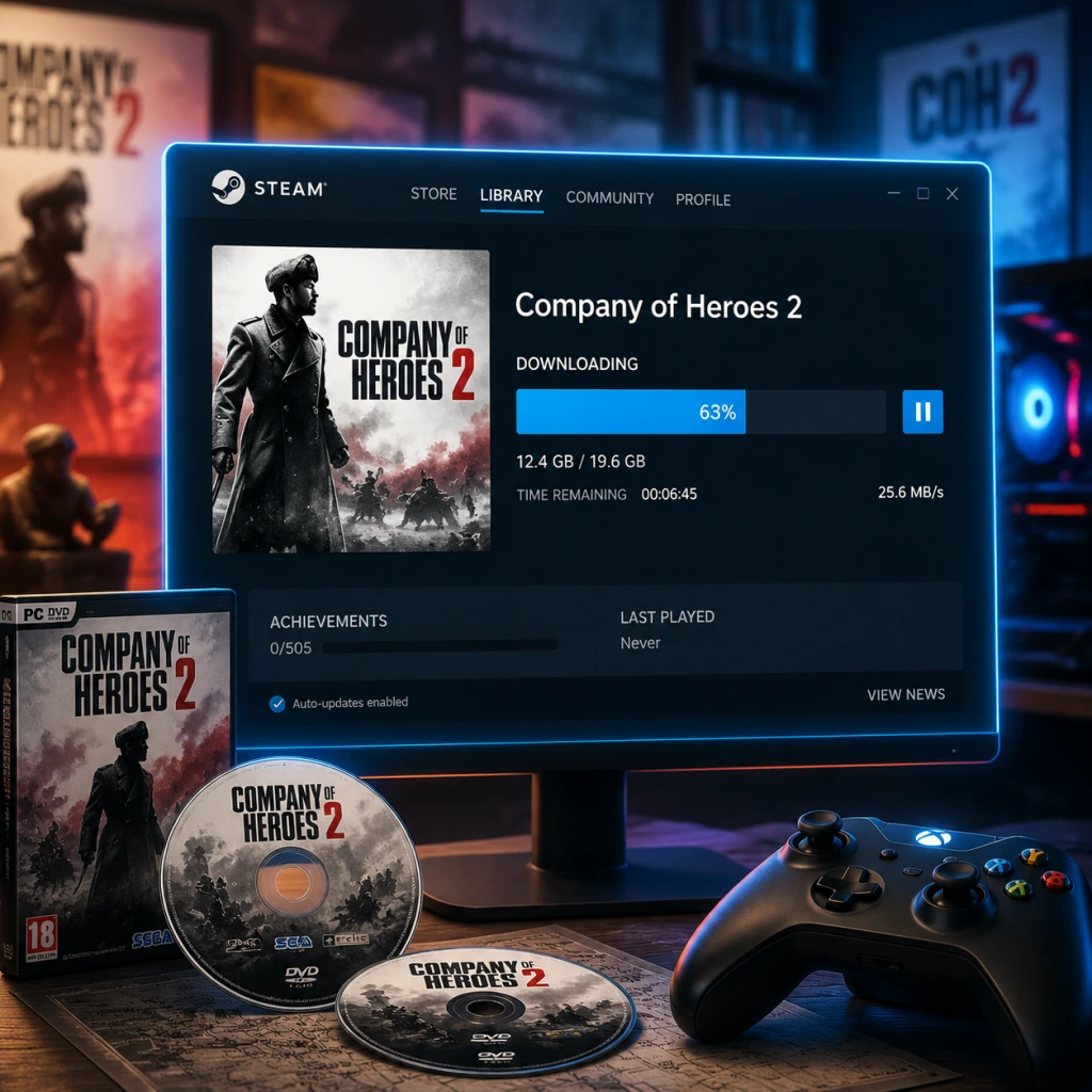 Company of Heroes 2 Download & Installation guide screenshot
