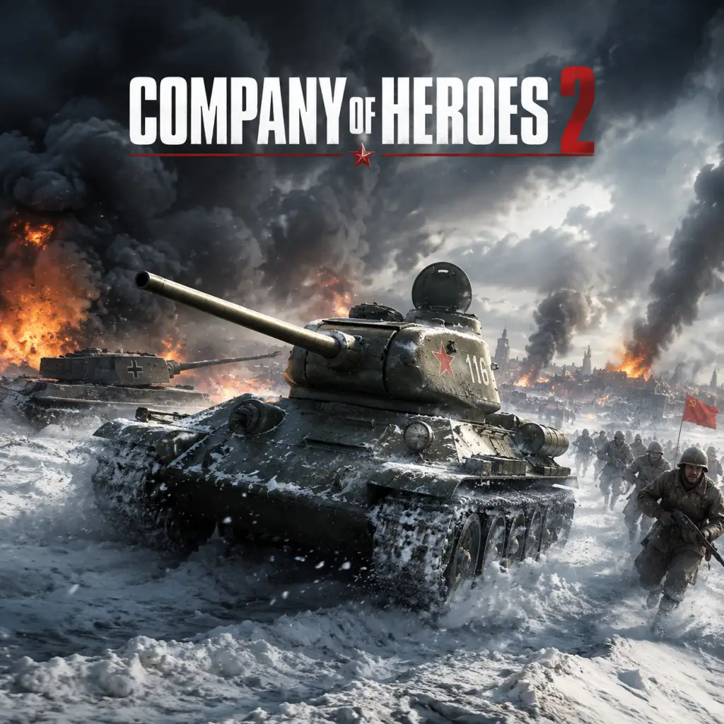 Company of Heroes 2 game poster and cover art