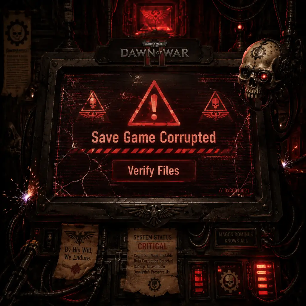 Warhammer 40,000: Dawn of War II Important Notes guide screenshot