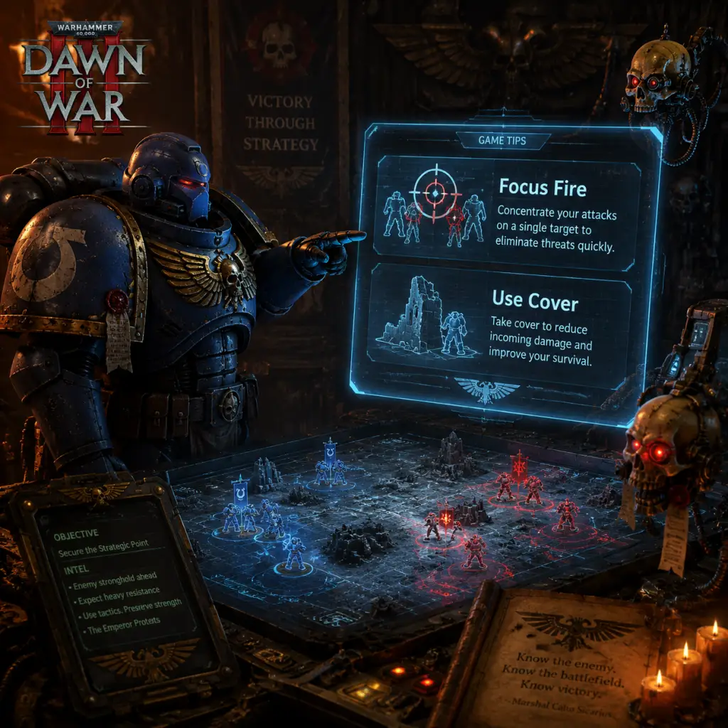 Warhammer 40,000: Dawn of War II Game Tips guide screenshot