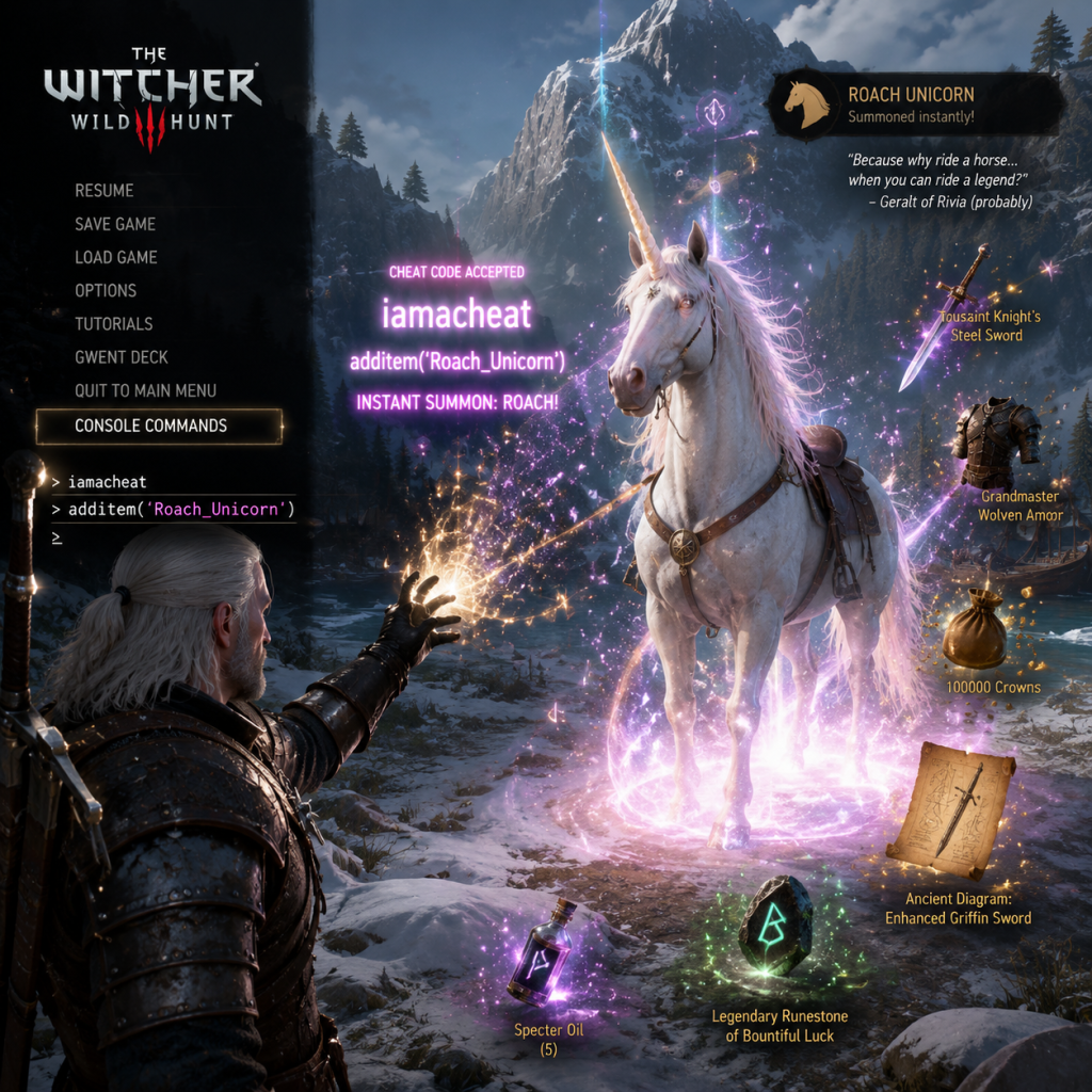 The Witcher 3: Wild Hunt Cheats & Secrets guide screenshot
