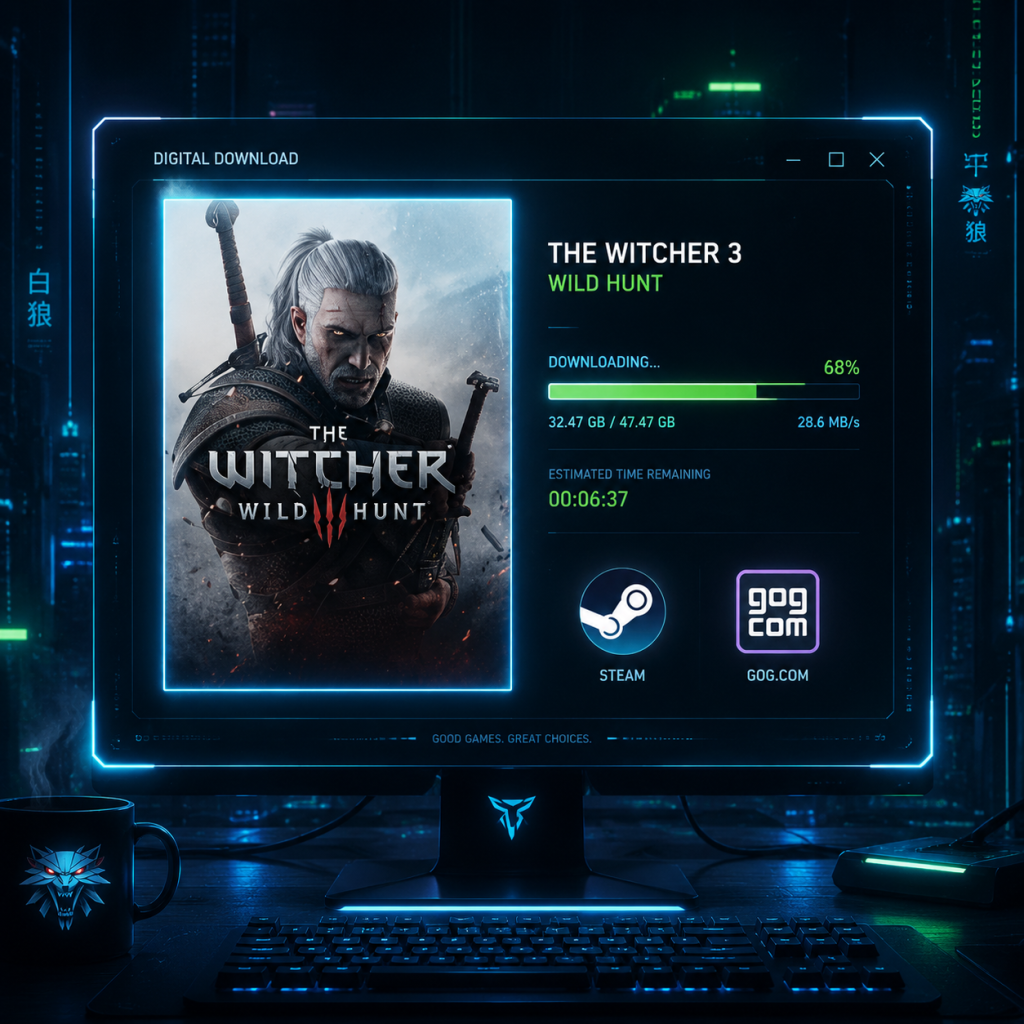 The Witcher 3: Wild Hunt Download & Installation guide screenshot