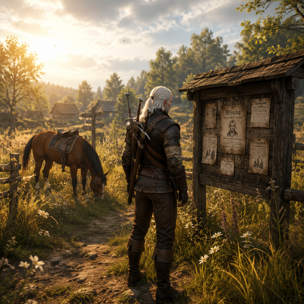 The Witcher 3: Wild Hunt Getting Started guide screenshot