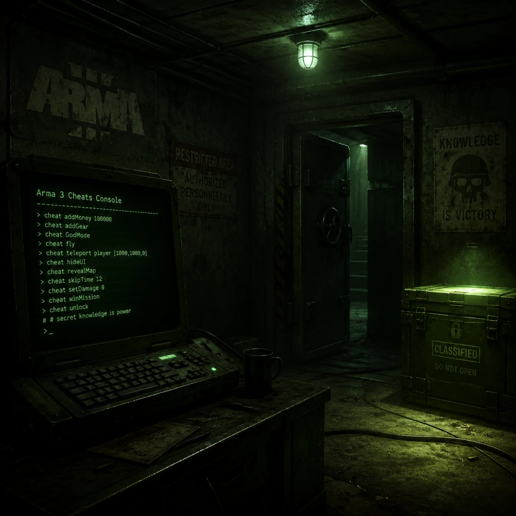 Arma 3 Cheats & Secrets guide screenshot