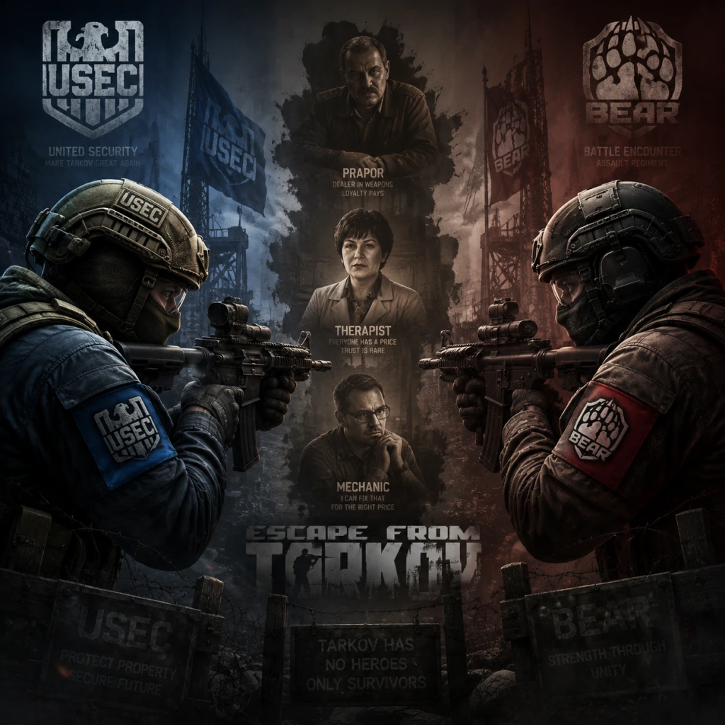 Escape from Tarkov Characters & Roles guide screenshot