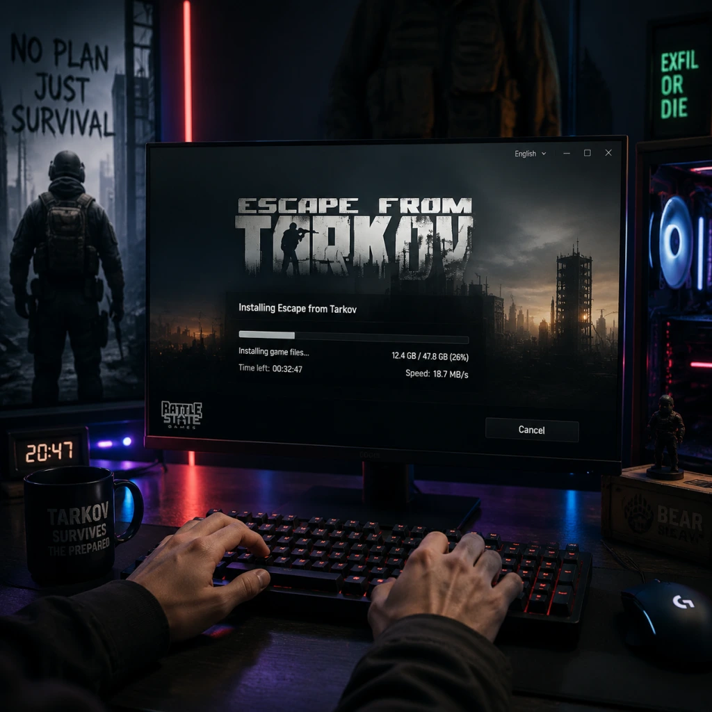 Escape from Tarkov Download & Installation guide screenshot