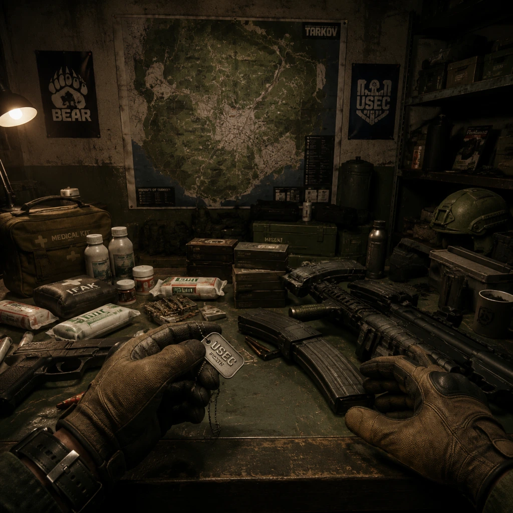 Escape from Tarkov Getting Started guide screenshot
