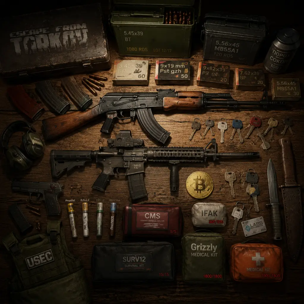 Escape from Tarkov All Game Items guide screenshot