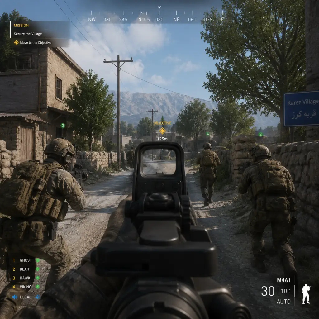 Squad Getting Started guide screenshot