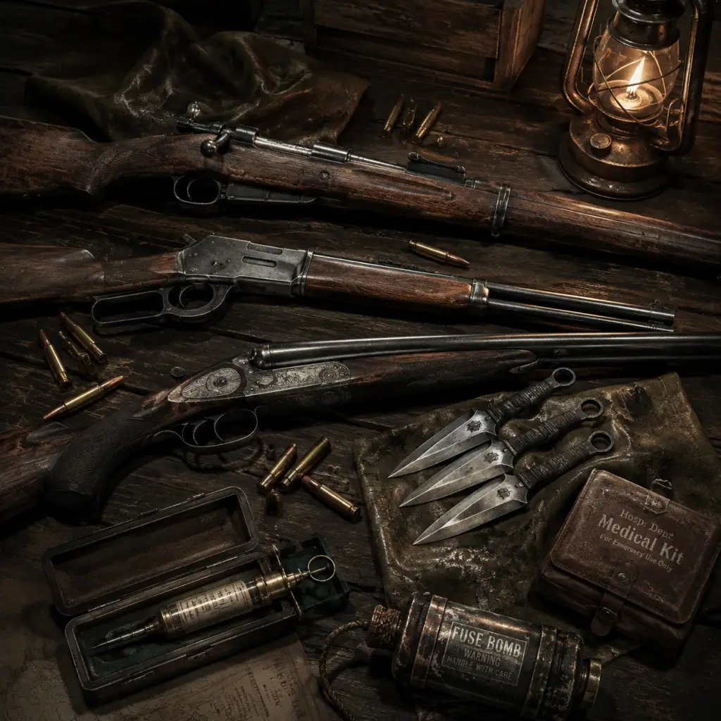 Hunt: Showdown All Game Items guide screenshot
