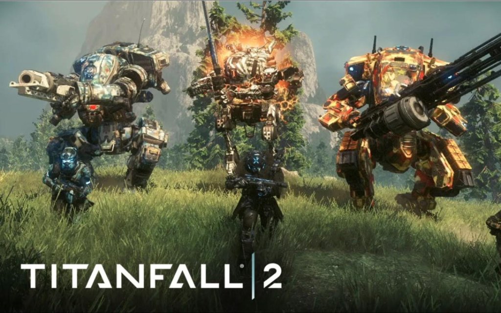 Titanfall 2 game poster and cover art