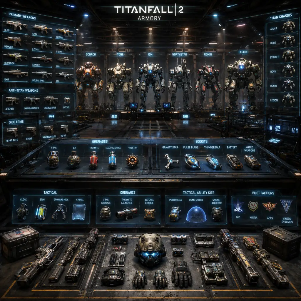 Titanfall 2 All Game Items guide screenshot