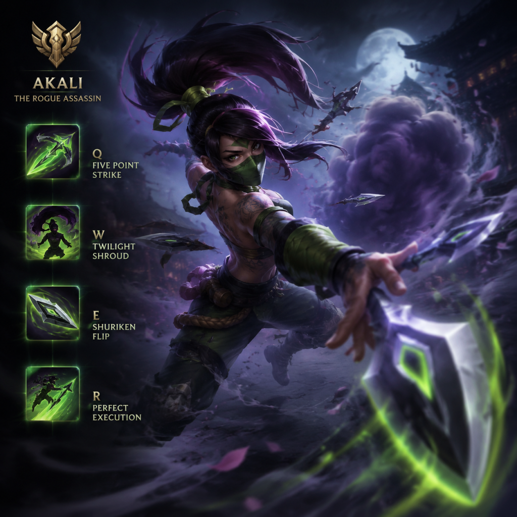 League of Legends Character Skills guide screenshot