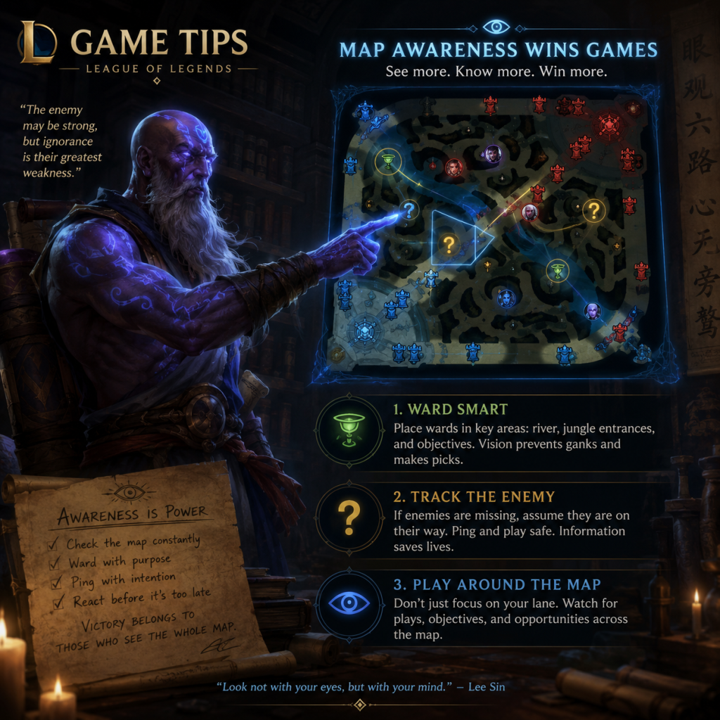 League of Legends Game Tips guide screenshot