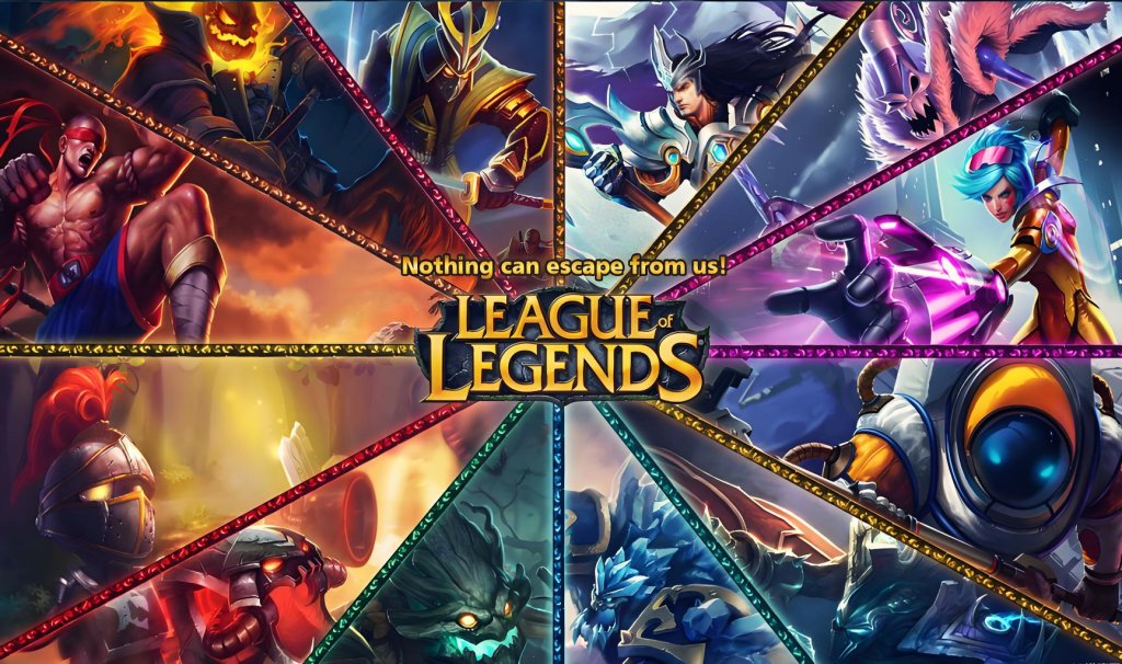 League of Legends game poster and cover art