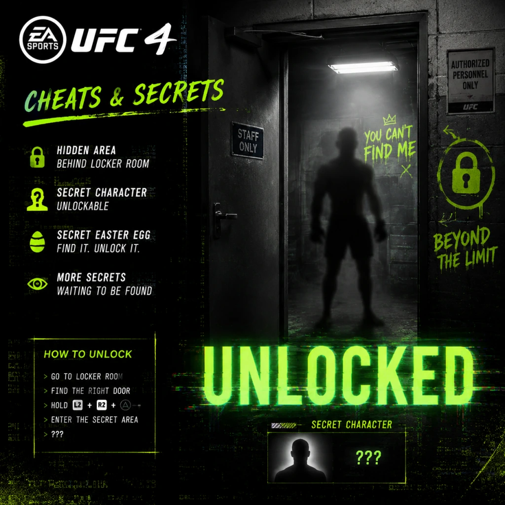 EA Sports UFC 4 Cheats & Secrets guide screenshot