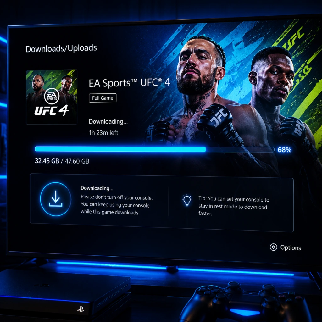 EA Sports UFC 4 Download & Installation guide screenshot