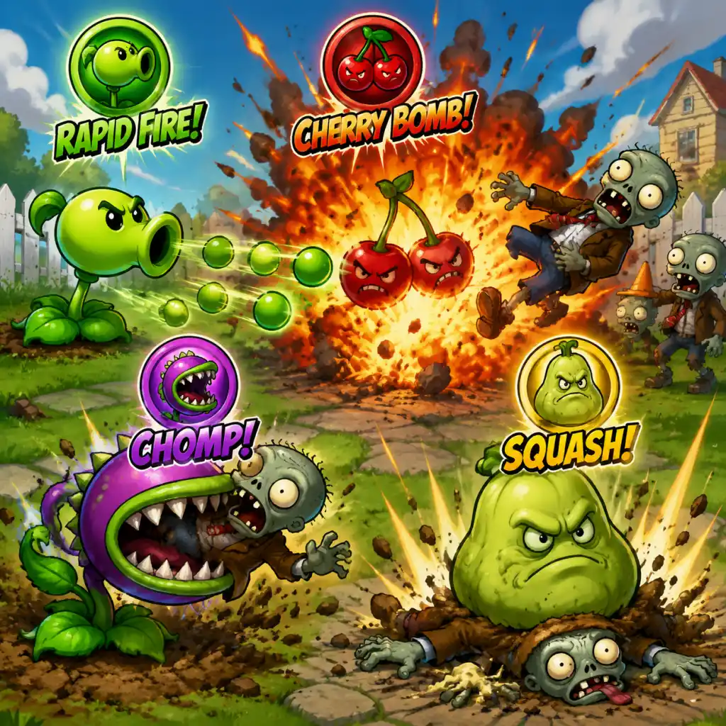 Plants vs. Zombies Character Skills guide screenshot