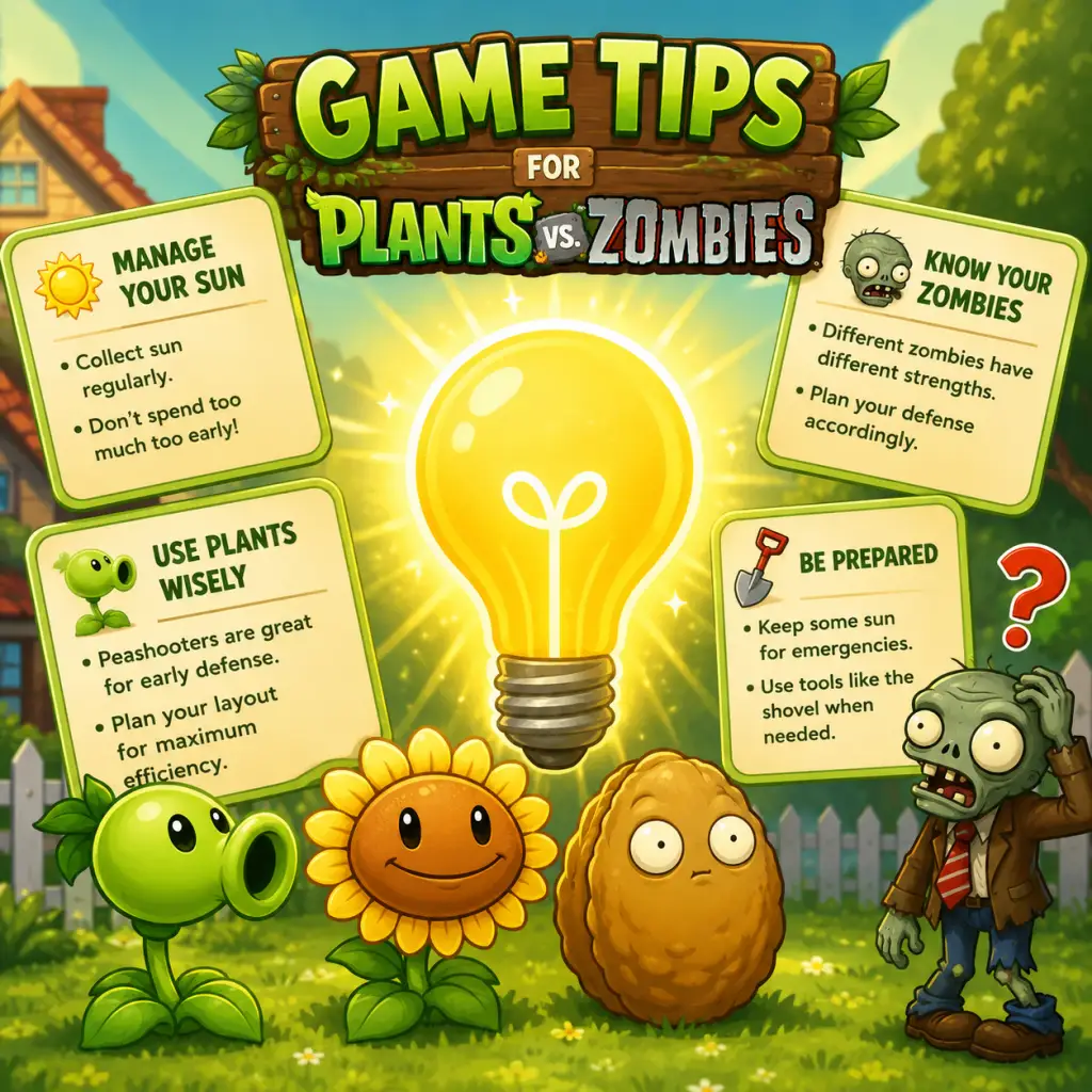 Plants vs. Zombies Game Tips guide screenshot