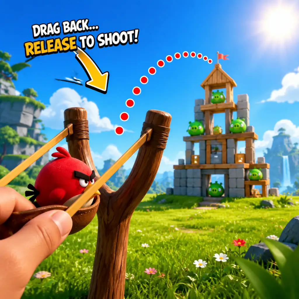Angry Birds Getting Started guide screenshot