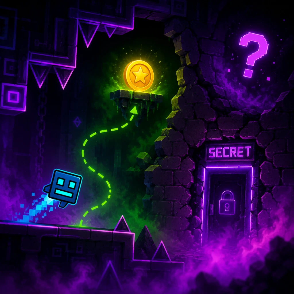 Geometry Dash Cheats & Secrets guide screenshot