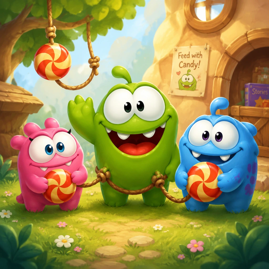 Cut the Rope Characters & Roles guide screenshot