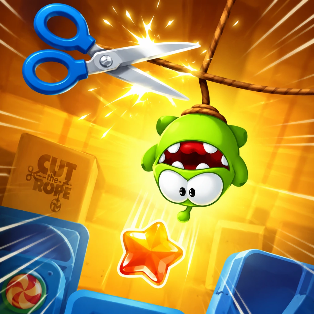 Cut the Rope Core Gameplay guide screenshot