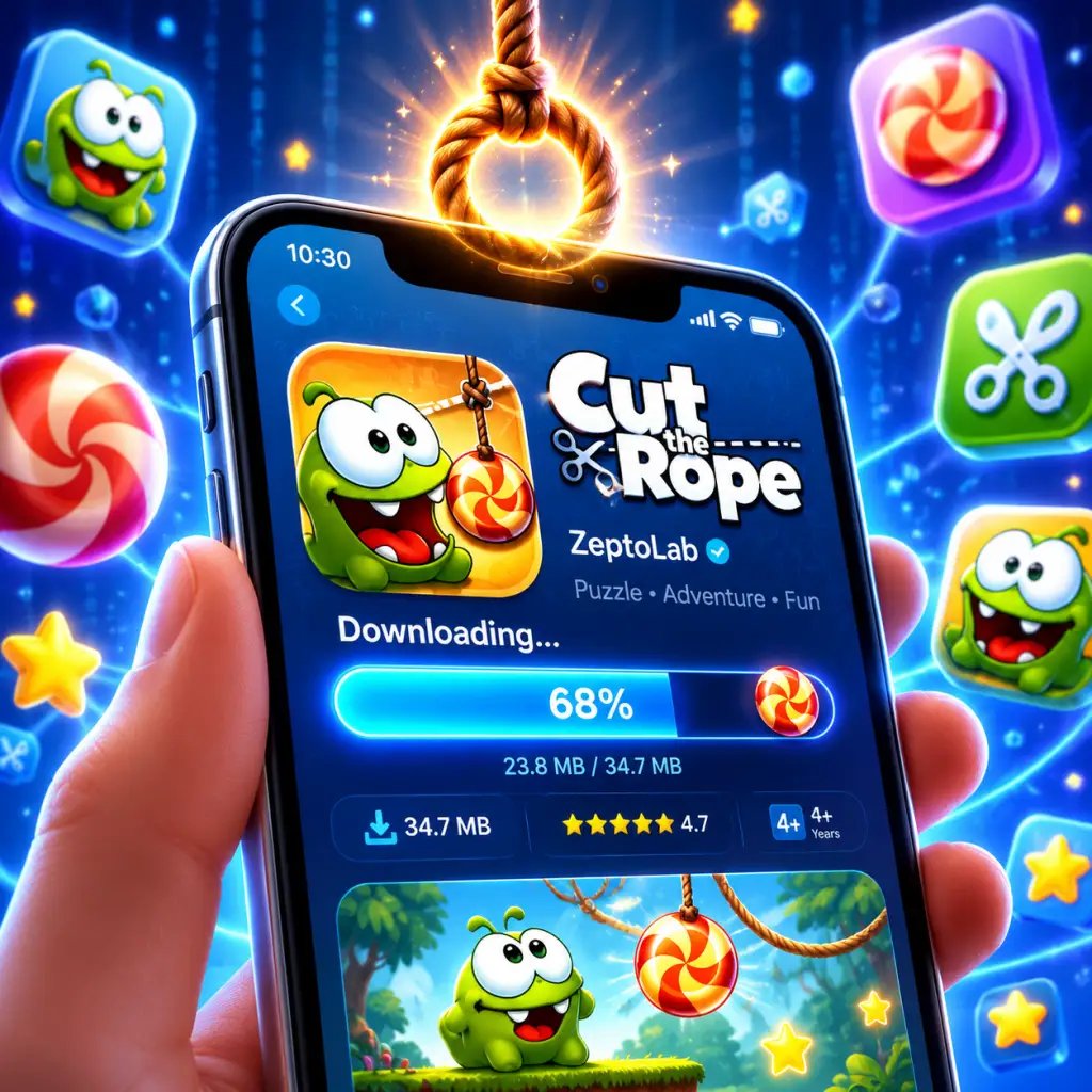 Cut the Rope Download & Installation guide screenshot