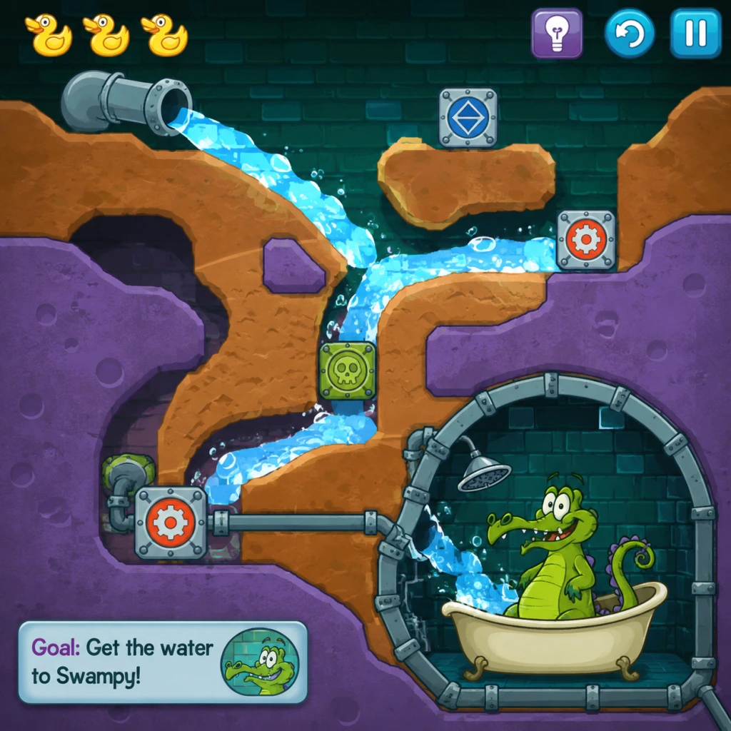 Where's My Water? Core Gameplay guide screenshot
