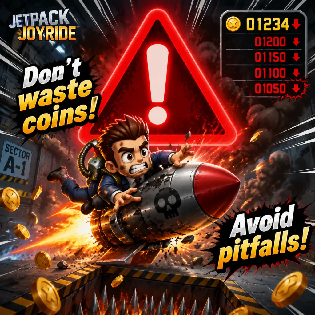 Jetpack Joyride Important Notes guide screenshot