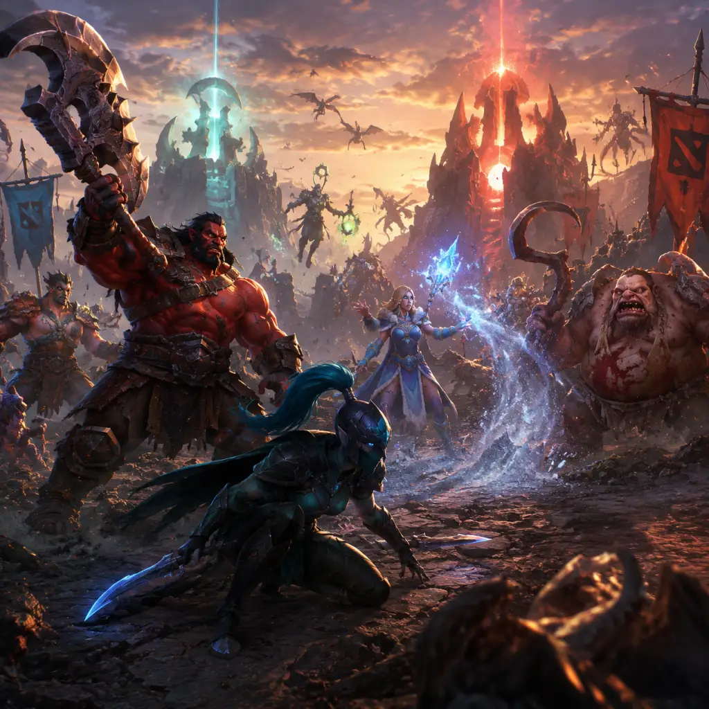 Dota 2 Characters & Roles guide screenshot