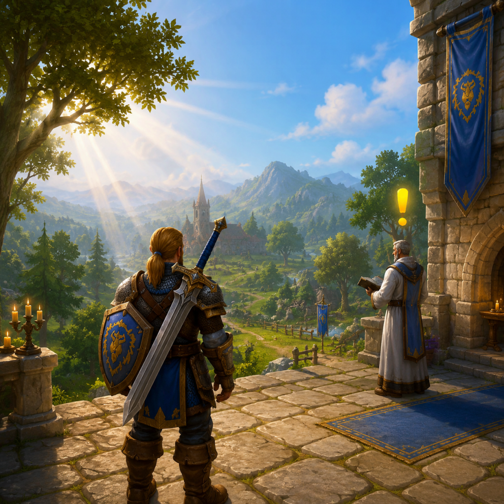 World of Warcraft Getting Started guide screenshot
