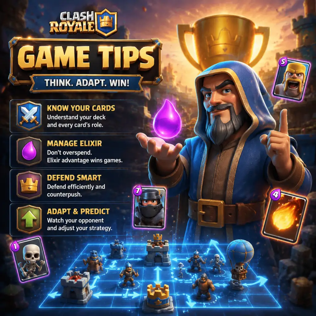 Clash Royale Game Tips guide screenshot
