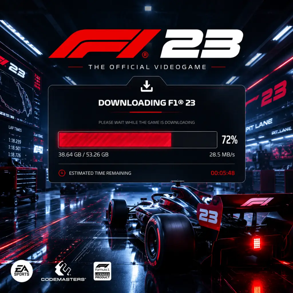 F1 23 Download & Installation guide screenshot