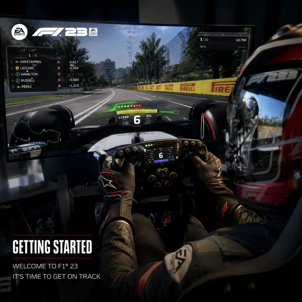F1 23 Getting Started guide screenshot