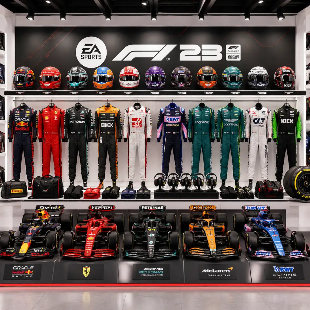 F1 23 All Game Items guide screenshot