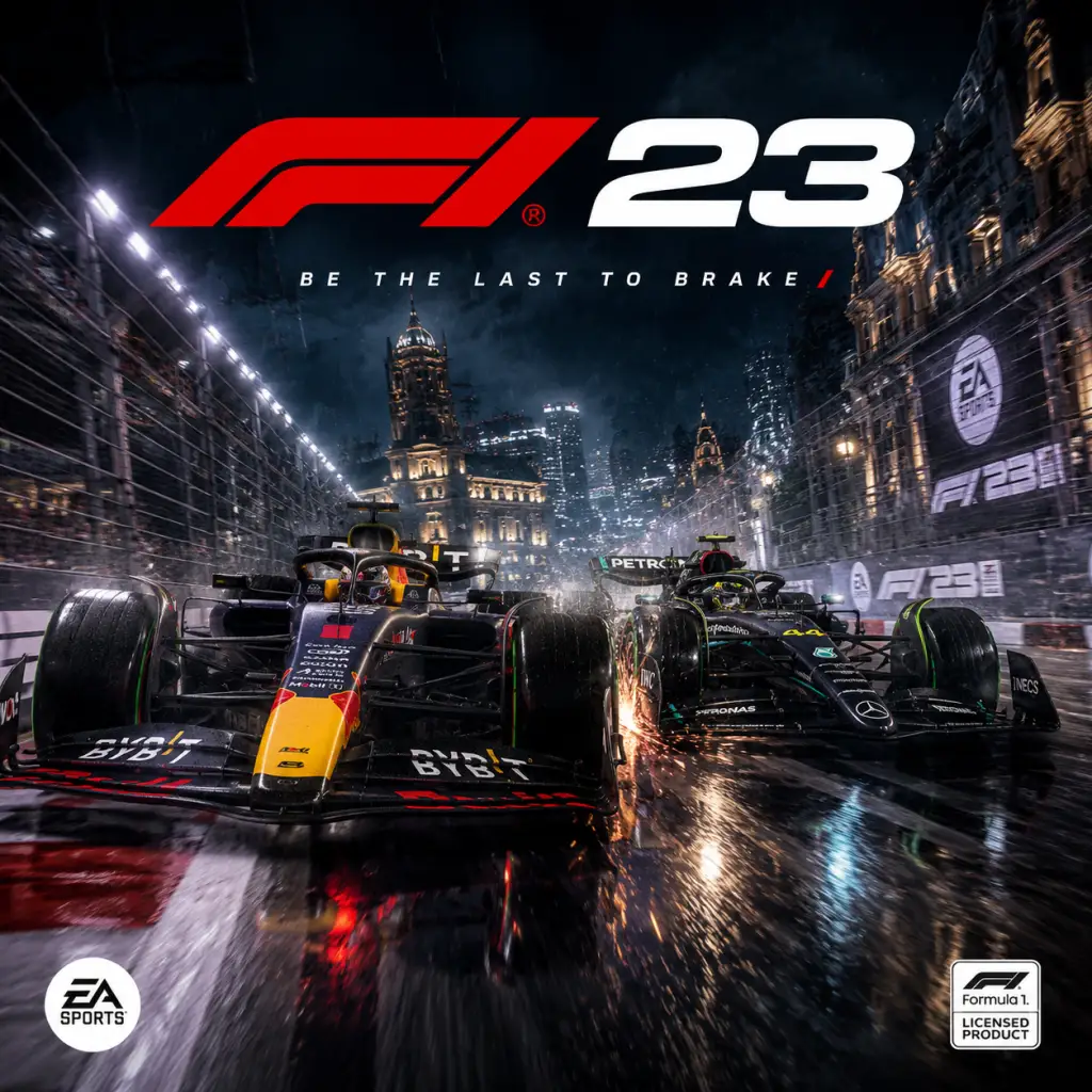 F1 23 game poster and cover art