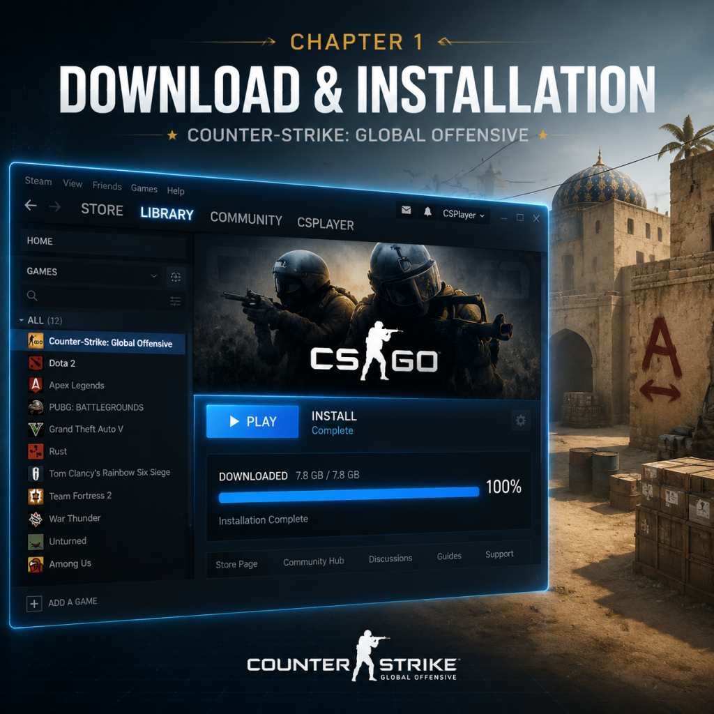 Counter-Strike: Global Offensive Download & Installation guide screenshot