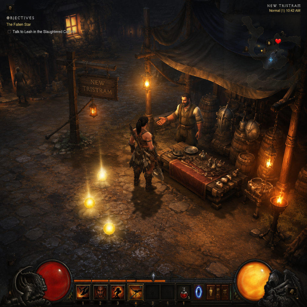 Diablo III Getting Started guide screenshot