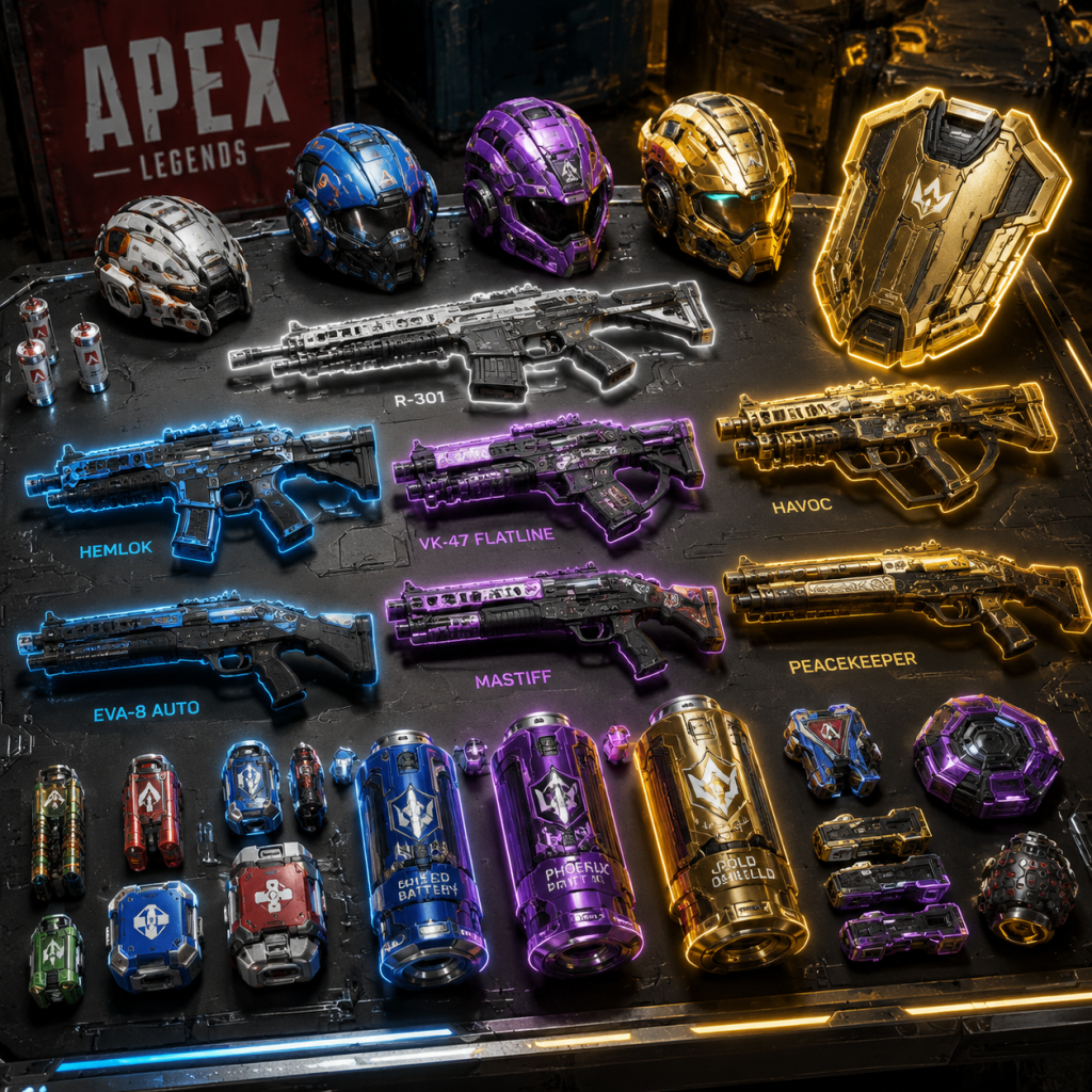 Apex Legends All Game Items guide screenshot