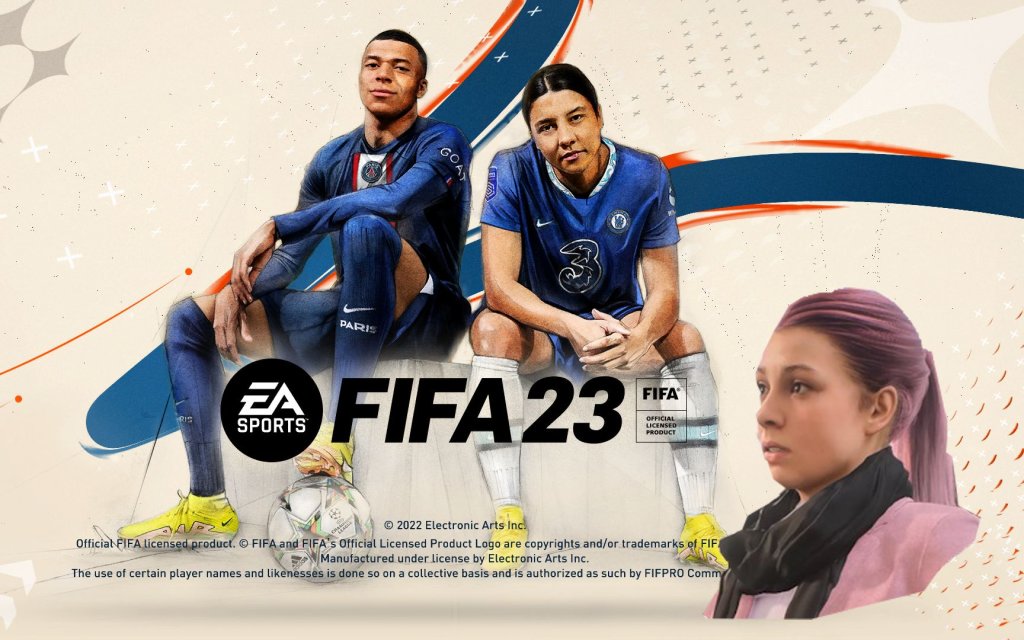 FIFA 23 game poster and cover art