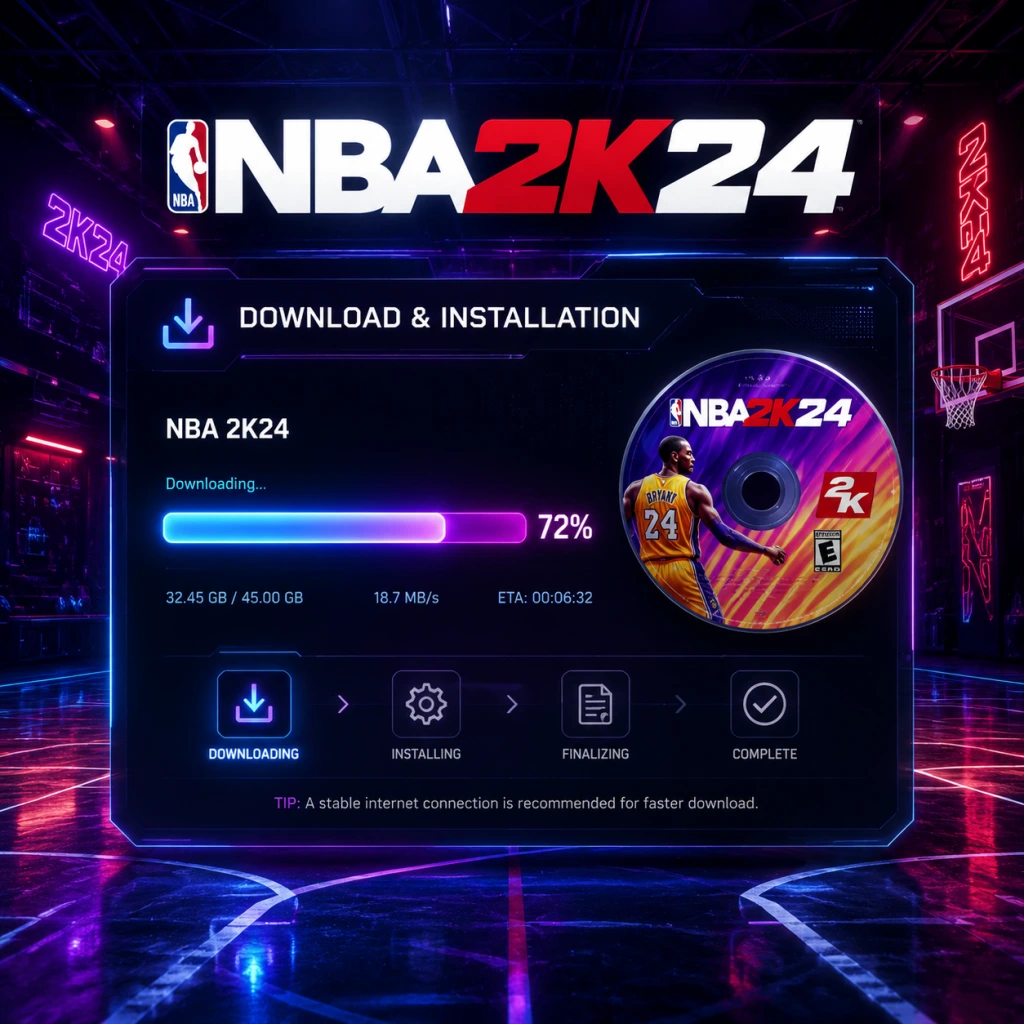 NBA 2K24 Download & Installation guide screenshot