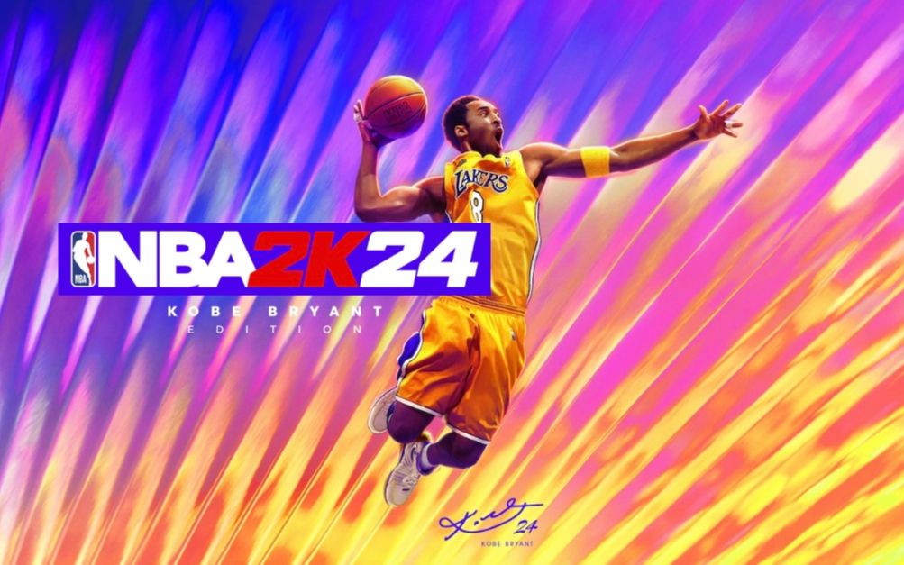 NBA 2K24 game poster and cover art