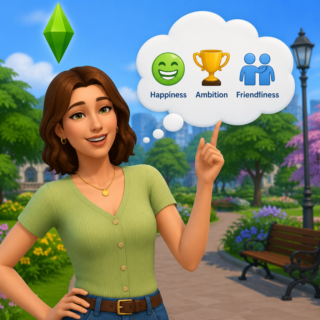 The Sims 4 Game Tips guide screenshot