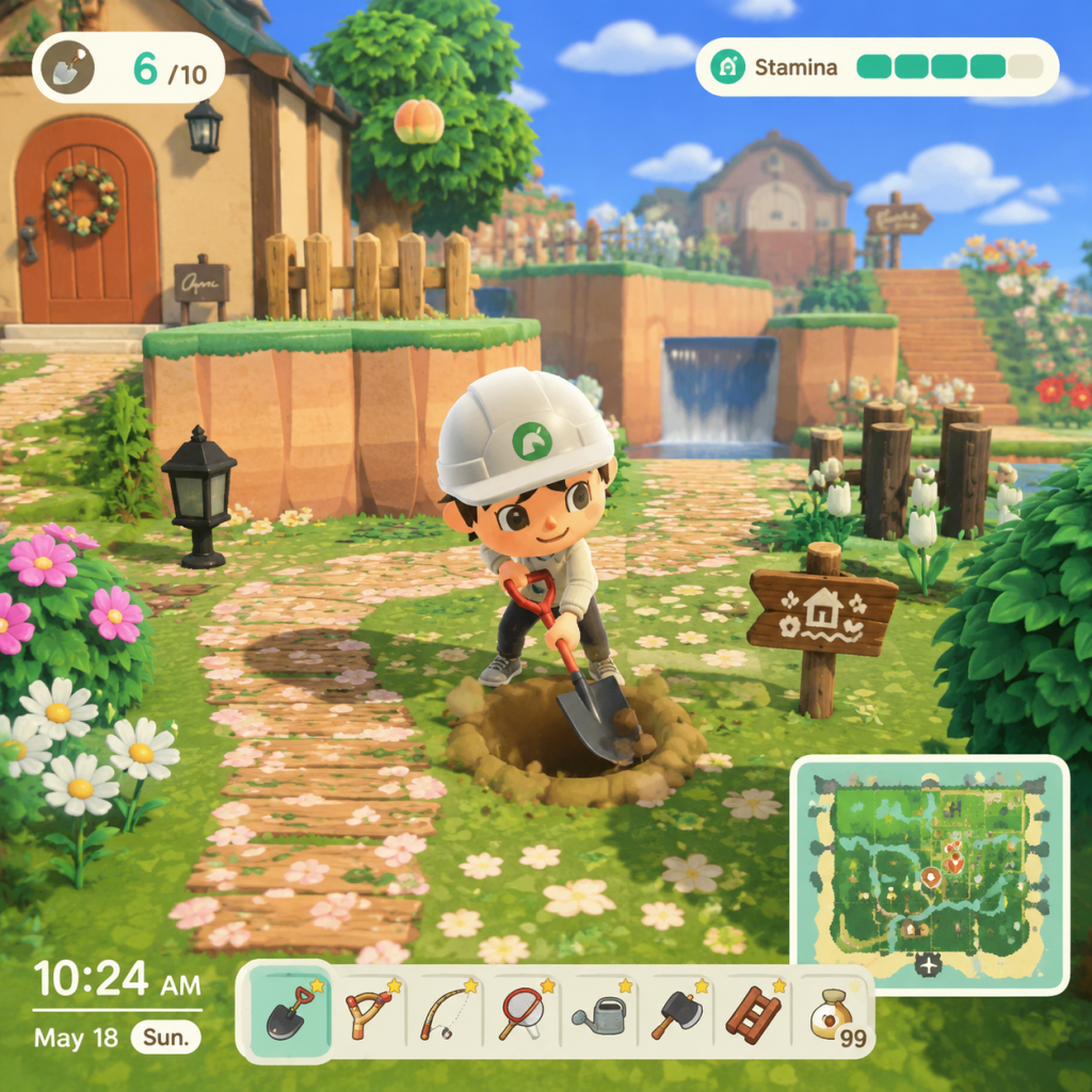 Animal Crossing: New Horizons Character Skills guide screenshot